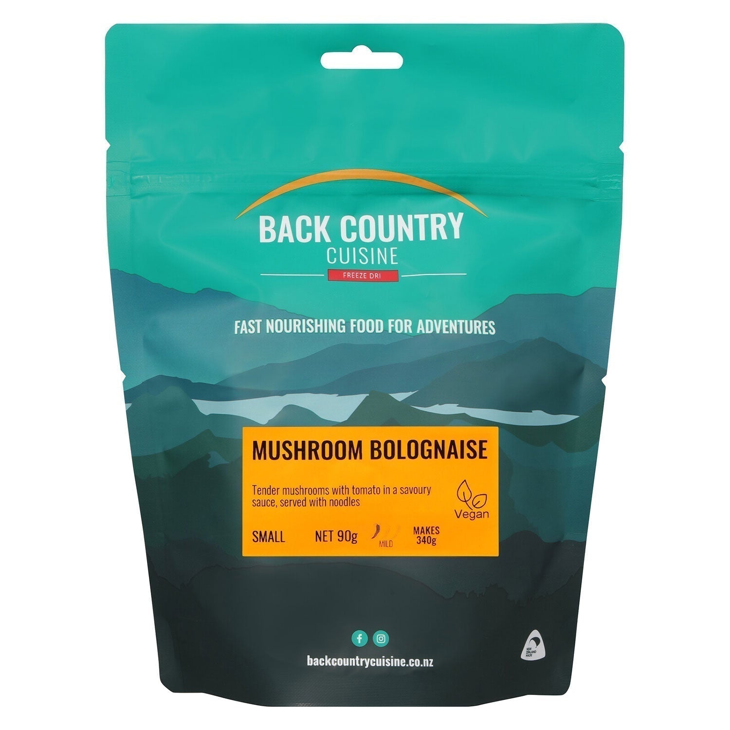 Food Recall Mushroom Bolognaise and Spaghetti Bolognaise