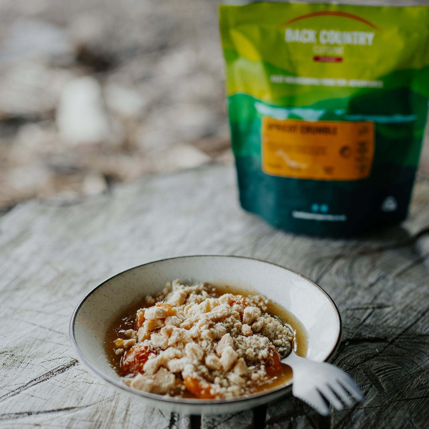 Apricot Crumble