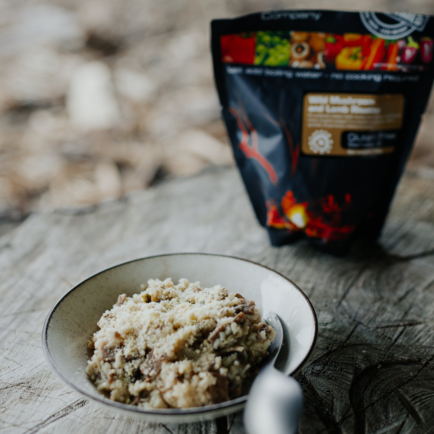 Mushroom And Lamb Risotto