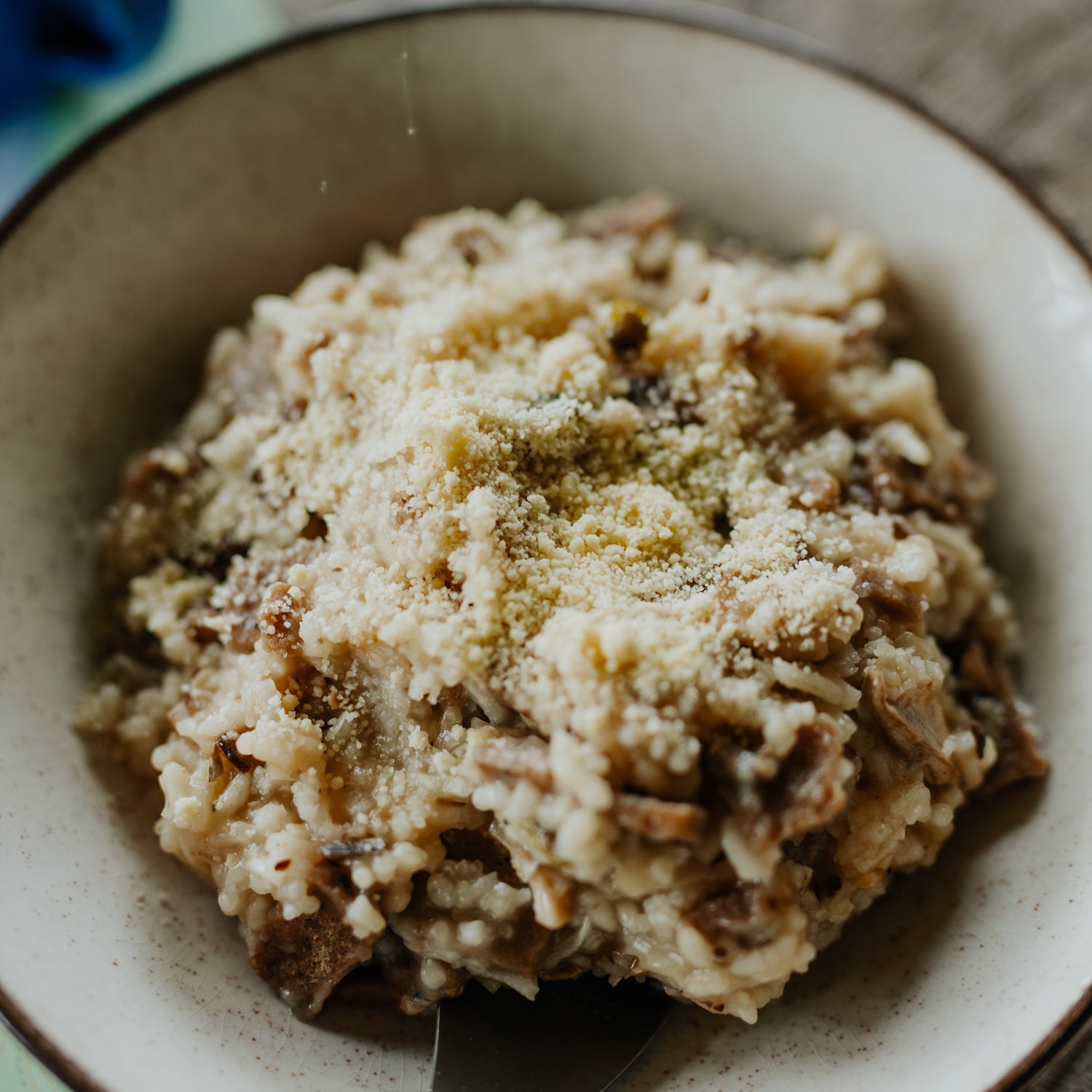 Mushroom And Lamb Risotto