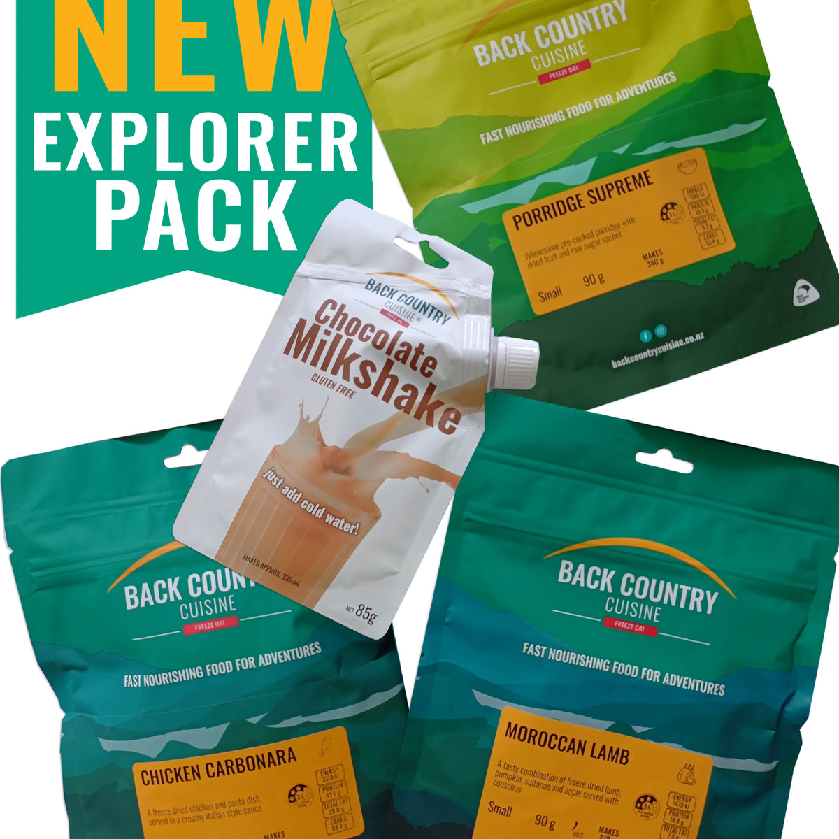 Explorer Pack — Back Country Cuisine Australia